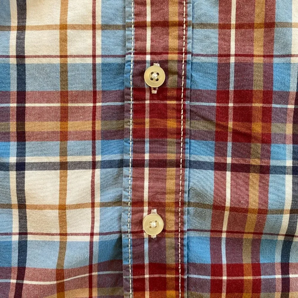 Carter's Boy Long Sleeve Dress Shirt, Button Down, Plaid, Size 5T